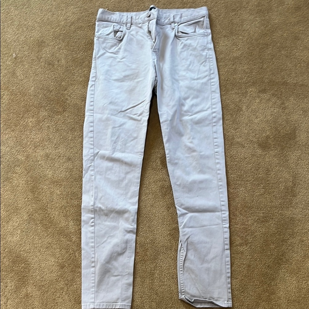 H&M Light Gray Chinos